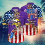 Minnesota Vikings NFL Hawaii Shirt Independence Day, Summer Shirts Gift