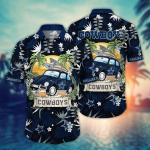 Dallas Cowboys NFL Flower Hawaii Shirt And Tshirt For Fans, Summer Football Shirts Gift