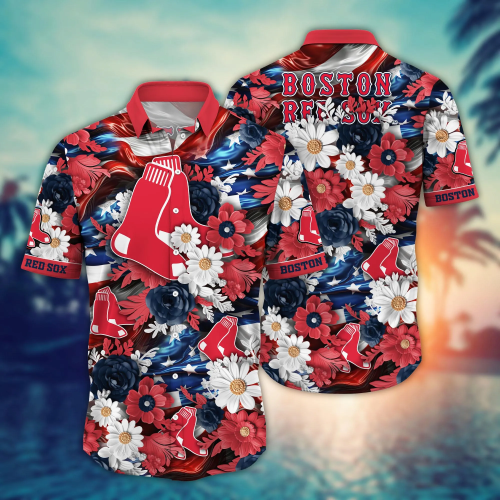Boston Red Sox MLB Hawaii Shirt: Independence Day & Summer Gift