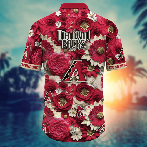 Custom Arizona Diamondbacks MLB Hawaiian Shirt – Perfect Summer Gift for Any Baseball Fan!