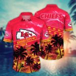 Kansas City Chiefs NFL Flower Hawaii Shirt And Tshirt For Fans, Summer Football Shirts Gift
