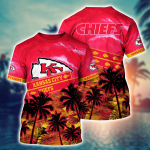 Kansas City Chiefs NFL Flower Hawaii Shirt And Tshirt For Fans, Summer Football Shirts Gift
