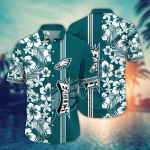 Philadelphia Eagles NFL Flower Hawaii Shirt And Tshirt For Fans, Summer Football Shirts Gift
