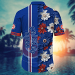 Chicago Cubs MLB Flower Hawaii Shirt & Tshirt: Summer Football Fan Gift Chicago Cubs MLB Flower Hawaii Shirt & Tshirt: Summer Football Fan Gift