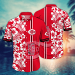 Cincinnati Reds MLB Flower Hawaii Shirt & Tshirt: Perfect Summer Football Fan Gift Cincinnati Reds MLB Flower Hawaii Shirt & Tshirt: Perfect Summer Football Fan Gift