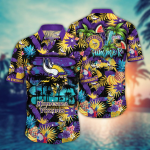 Minnesota Vikings NFL Flower Hawaii Shirt And Tshirt For Fans, Summer Football Shirts Gift