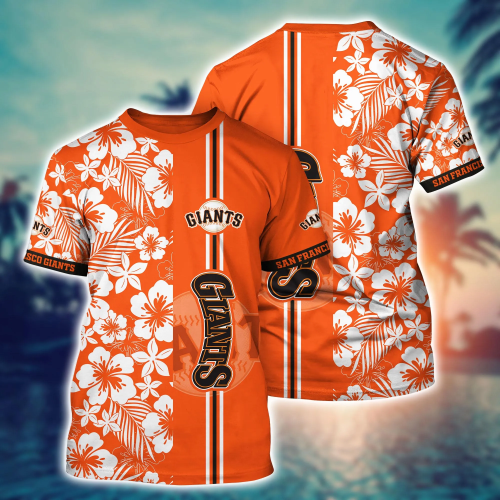 San Francisco Giants MLB Flower Hawaii Shirt & Tshirt: Perfect Summer Football Gift for Fans
