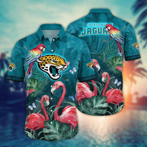 Jacksonville Jaguars NFL Flower Hawaii Shirt And Tshirt For Fans, Summer Football Shirts Gift