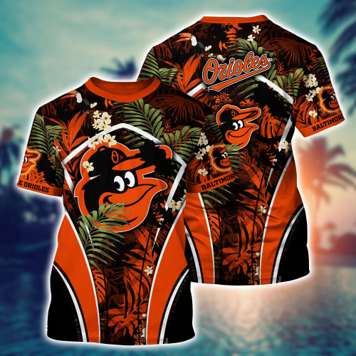 Baltimore Orioles MLB Flower Hawaii Shirt & Tshirt – Summer Football Fan Gift