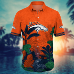 Denver Broncos NFL Flower Hawaii Shirt And Tshirt For Fans, Summer Football Shirts Gift