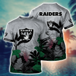 Las Vegas Raiders NFL Flower Hawaii Shirt And Tshirt For Fans, Summer Football Shirts Gift Las Vegas Raiders NFL Flower Hawaii Shirt And Tshirt For Fans, Summer Football Shirts Gift