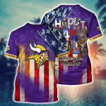 Minnesota Vikings NFL Hawaii Shirt Independence Day, Summer Shirts Gift