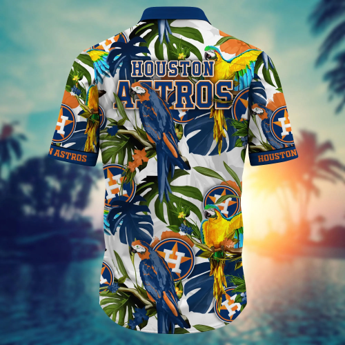 Houston Astros MLB Flower Hawaii Shirt & Tshirt: Fan Summer Football Apparel