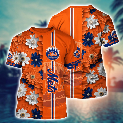 New York Mets MLB Flower Hawaii Shirt & Tshirt – Perfect Summer Football Gift for Fans