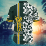 Green Bay Packers NFL Flower Hawaii Shirt And Tshirt For Fans, Summer Football Shirts Gift