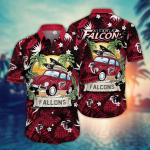 Atlanta Falcons NFL Flower Hawaii Shirt And Tshirt For Fans, Summer Football Shirts Gift