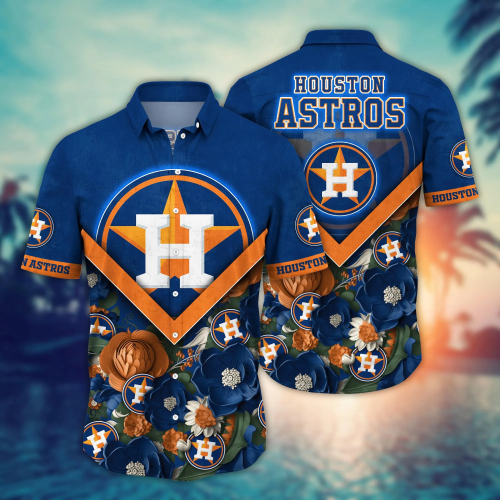 Custom Houston Astros MLB Flower Shirt & Tshirt - Perfect Summer Gift for Fans