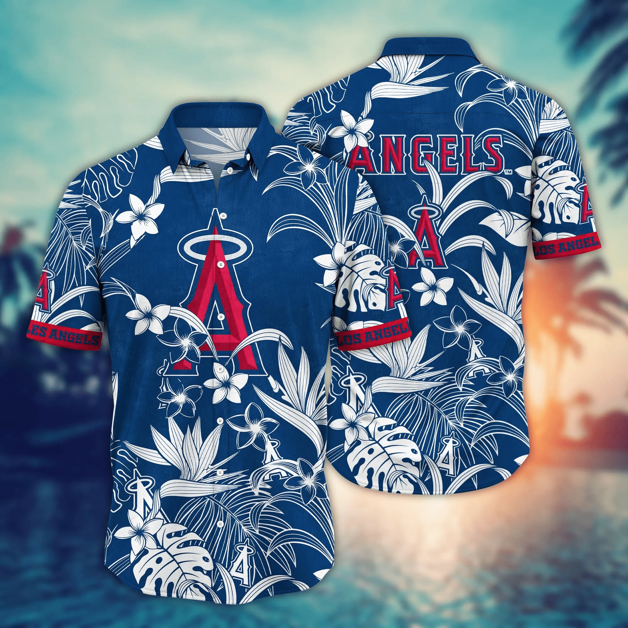 Los Angeles Angels MLB Flower Hawaii Shirt & Tshirt – Perfect Summer Football Gift! Los Angeles Angels MLB Flower Hawaii Shirt & Tshirt – Perfect Summer Football Gift!