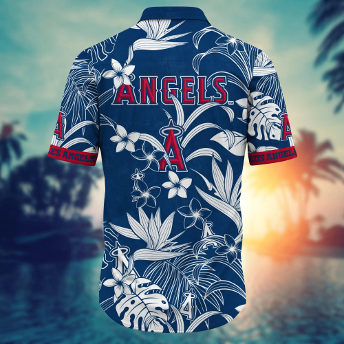 Los Angeles Angels MLB Flower Hawaii Shirt & Tshirt – Perfect Summer Football Gift!