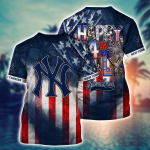 New York Yankees MLB Hawaii Shirt: Independence Day Summer Gift New York Yankees MLB Hawaii Shirt: Independence Day Summer Gift