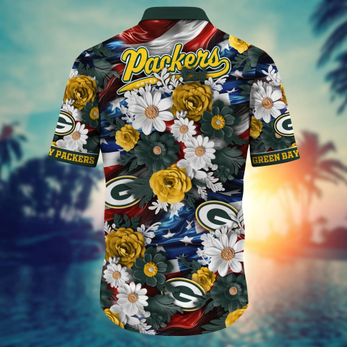 Green Bay Packers NFL Hawaii Shirt Independence Day, Summer Shirts Gift