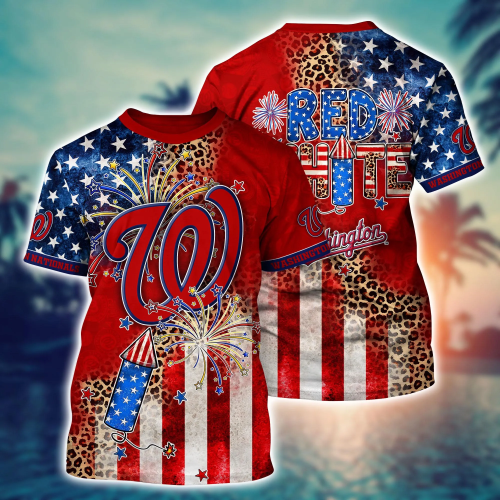 Washington Nationals MLB Hawaii Shirt – Independence Day & Summer Gift