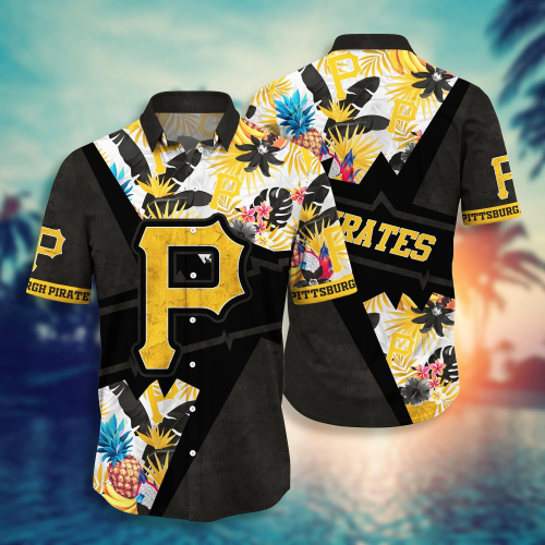 Pittsburgh Pirates MLB Flower Hawaii Shirt & T-shirt - Perfect Summer Football Gift for Fans