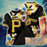 Pittsburgh Pirates MLB Flower Hawaii Shirt & T-shirt – Perfect Summer Football Gift for Fans
