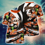 San Francisco Giants MLB Flower Hawaii Shirt and T-Shirt – Perfect Summer Football Gift for Fans!