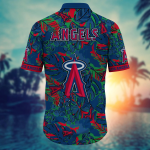 Los Angeles Angels MLB Flower Hawaiian Shirt & T-shirt – Perfect Summer Football Gift for Fans
