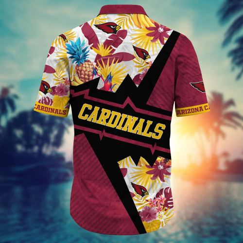 Arizona Cardinals NFL Flower Hawaii Shirt And Tshirt For Fans, Summer Football Shirts Gift
