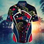 New England Patriots NFL Flower Hawaii Shirt And Tshirt For Fans, Summer Football Shirts Gift