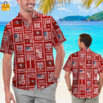 San Francisco 49ers Summer Commemorative Hawaiian Shirt