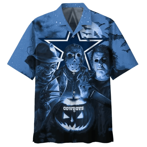 Dallas Cowboys Horror Night 3D Hawaiian Shirt