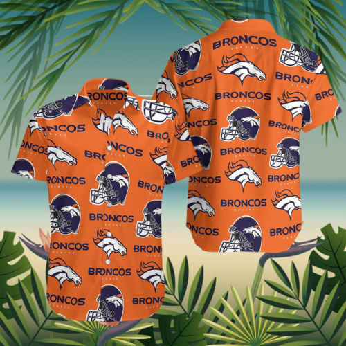 Best Denver Broncos Hawaiian Aloha Shirt Gift Gift