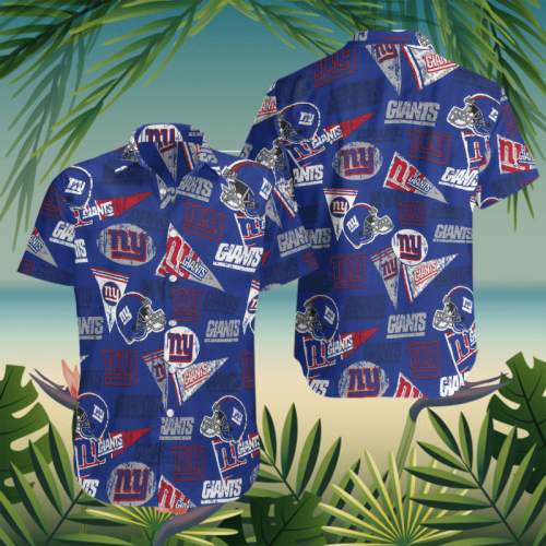 New York Giants Hawaiian Aloha Shirt Gift Gift