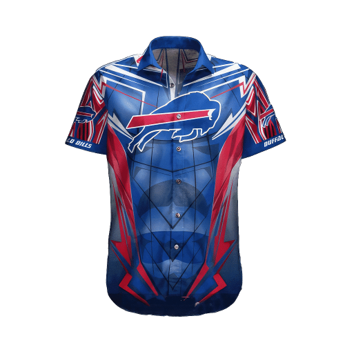 Buffalo Bills Hawaiian Shirt All Over Print Custom Name Gift For Fans NFL