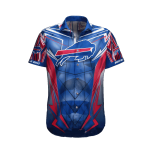 Buffalo Bills Hawaiian Shirt All Over Print Custom Name Gift For Fans NFL