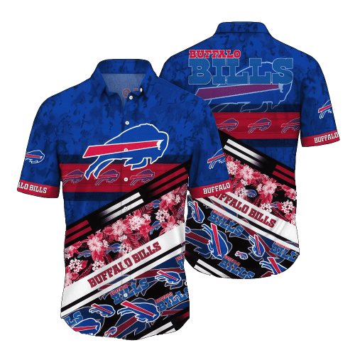 Buffalo Bills Hawaiian Shirt Short Sleeve Style Gift For Fans NFL 23