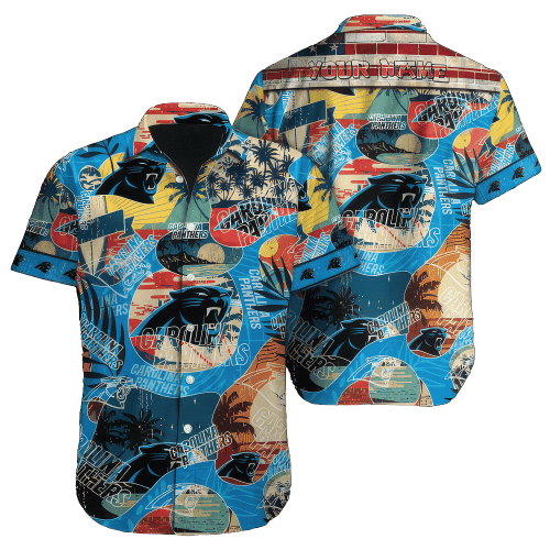 NFL Carolina Panthers Hawaiian Shirt Top Trending Summer
