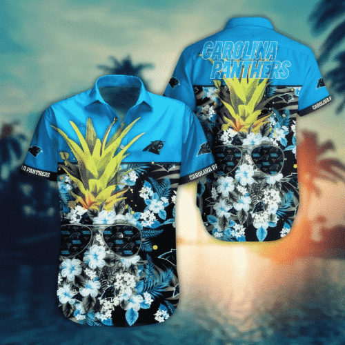 NFL Carolina Panthers Hawaiian Shirt Pineapple Trending