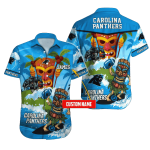 NFL Carolina Panthers Hawaiian Shirt Short Trending Summer 2