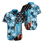 NFL Carolina Panthers Hawaiian Shirt Flag Flower