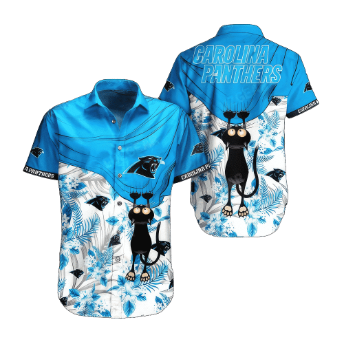 NFL Carolina Panthers Hawaiian Shirt Short Summer