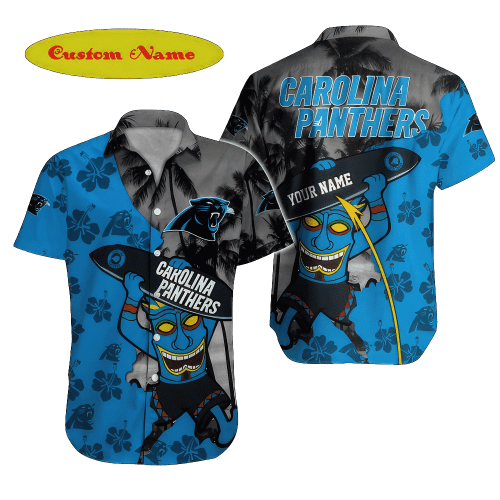 NFL Carolina Panthers Hawaiian Shirt Short Style Hot Trending
