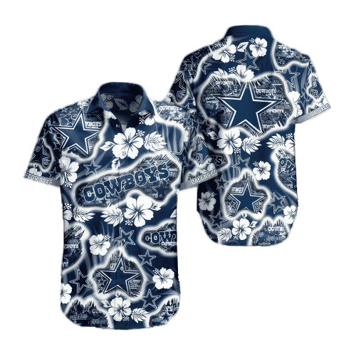 NFL Dallas Cowboys Hawaiian Shirt Short For Fans 6