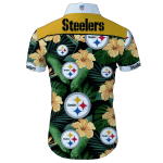 Pittsburgh Steelers Tropical Flower Hawaiian Shirt Gift For Fans NFL 249