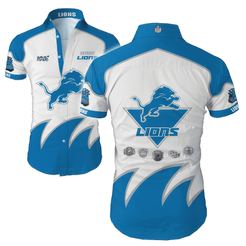 Detroit Lions Beach Shirt NFL Hawaiian Shirt NFL 246
