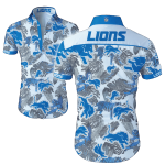 Detroit Lions Hawaiian Shirt Beach Shirt NFL Summer Button Up For Fans