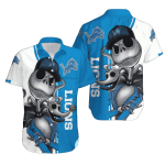 Detroit Lions DL Beach Shirt Jack Skellington And Zero Hawaiian Shirt NFL 256